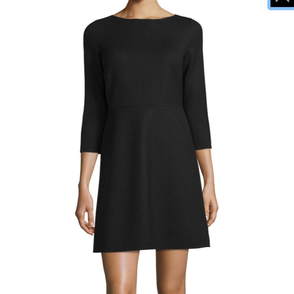 Theory Kamillina Saxton black dress